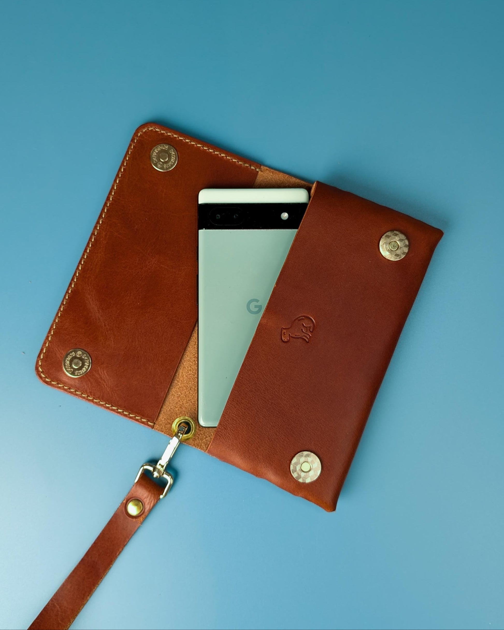 Phone Case with Lanyard Pattern