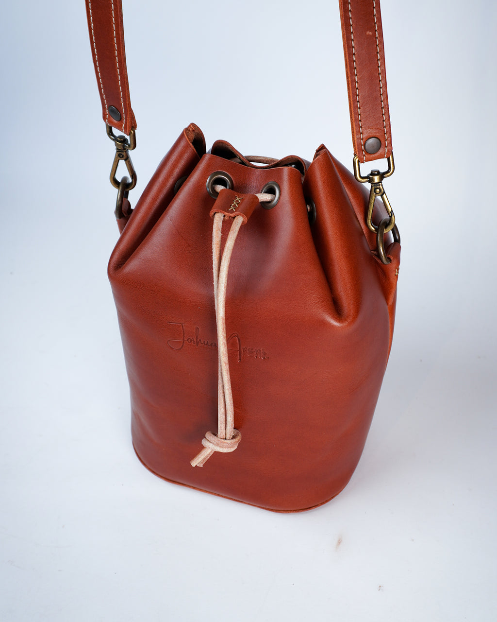 Leather Bucket Bag Pattern - 3 Different Sizes