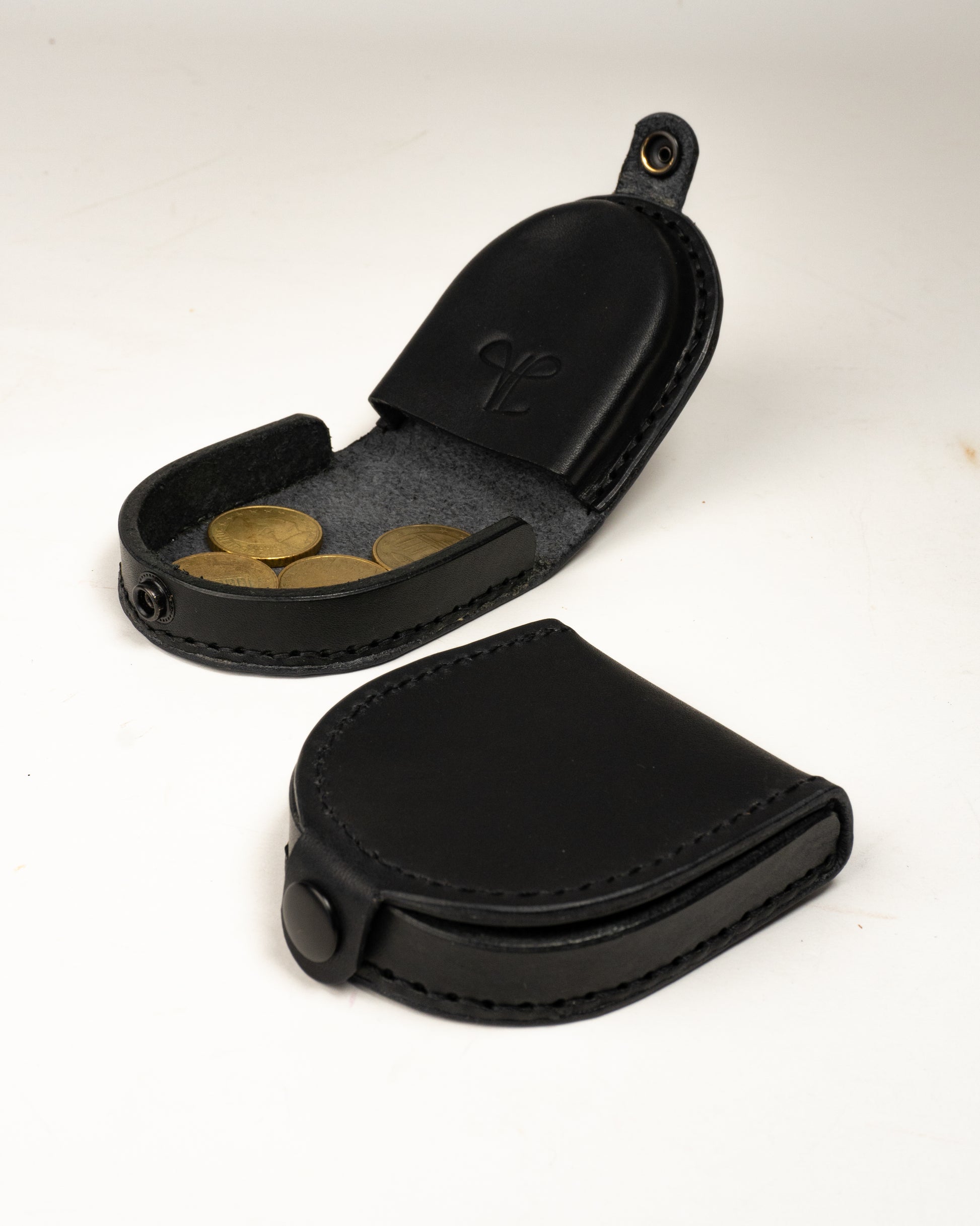 Leather Coin Wallet Horseshoe Pocket Coin Purse