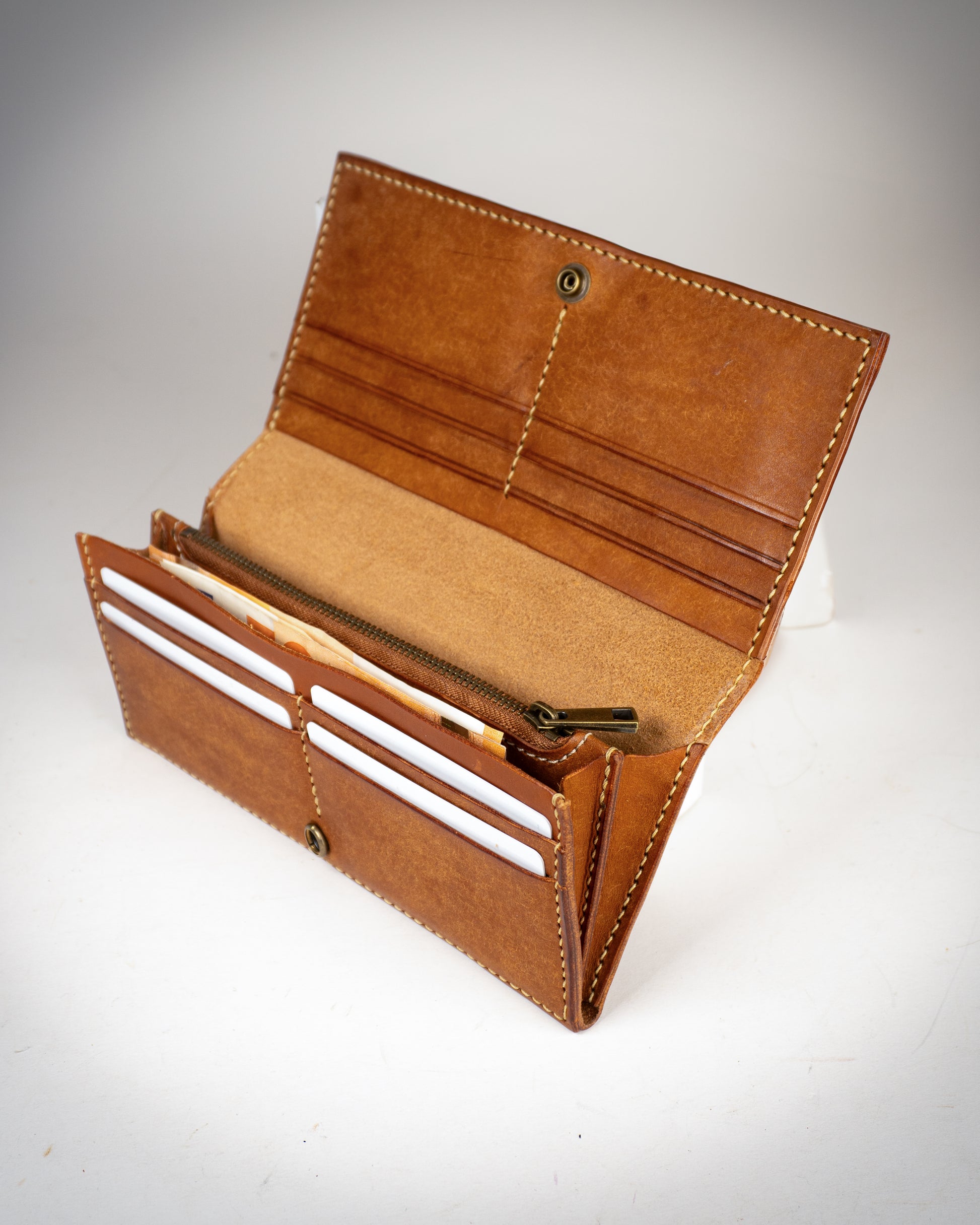 Leather Long Wallet Pattern
