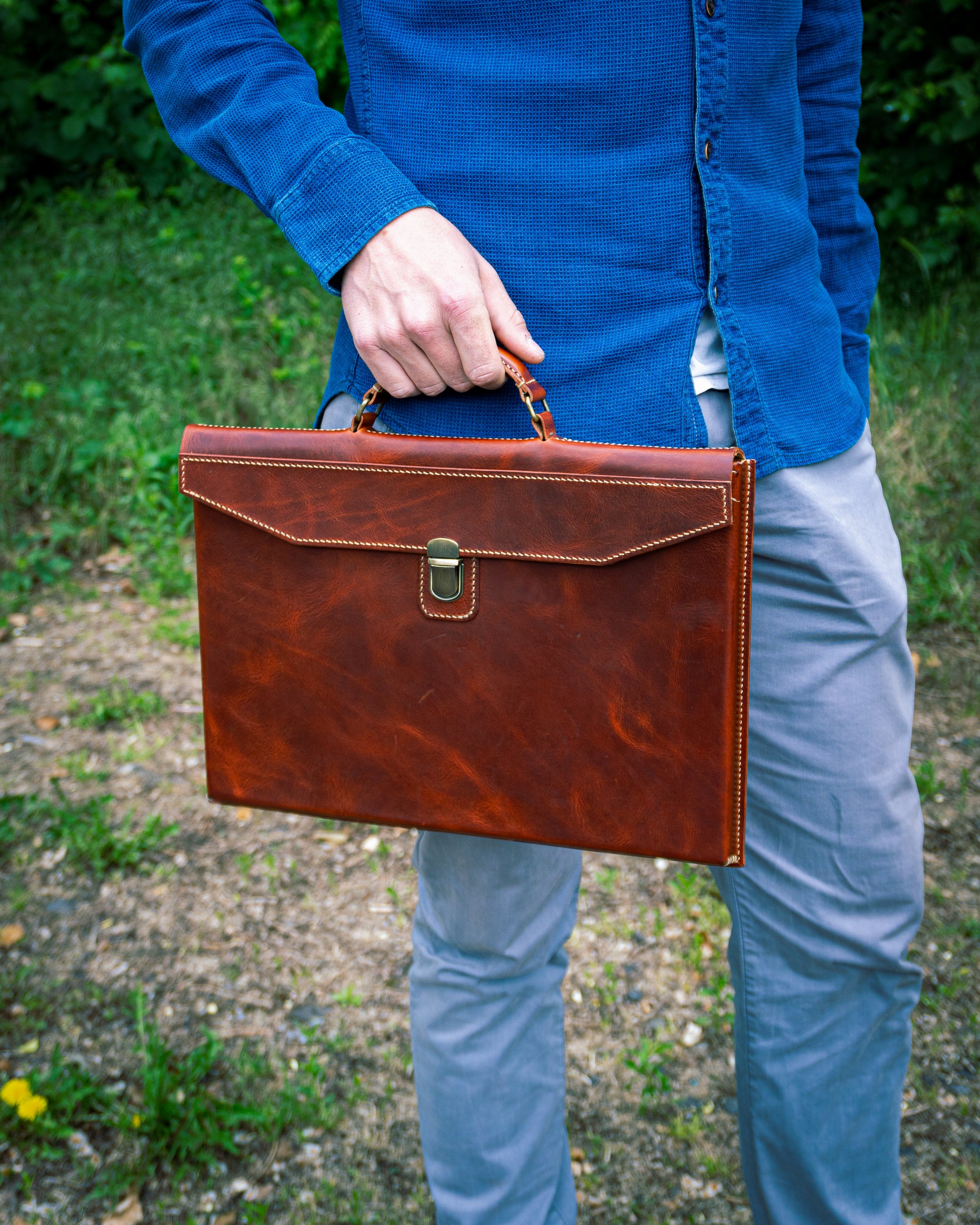 Slim Laptop Briefcase Pattern