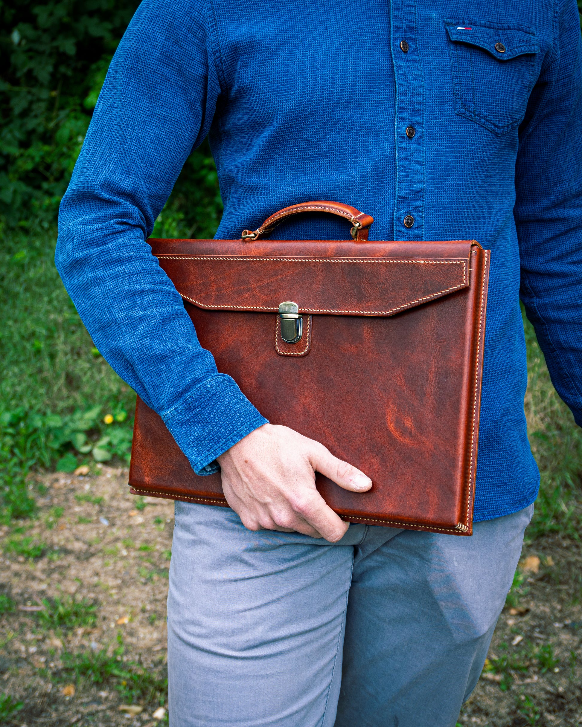 Slim Laptop Briefcase Pattern
