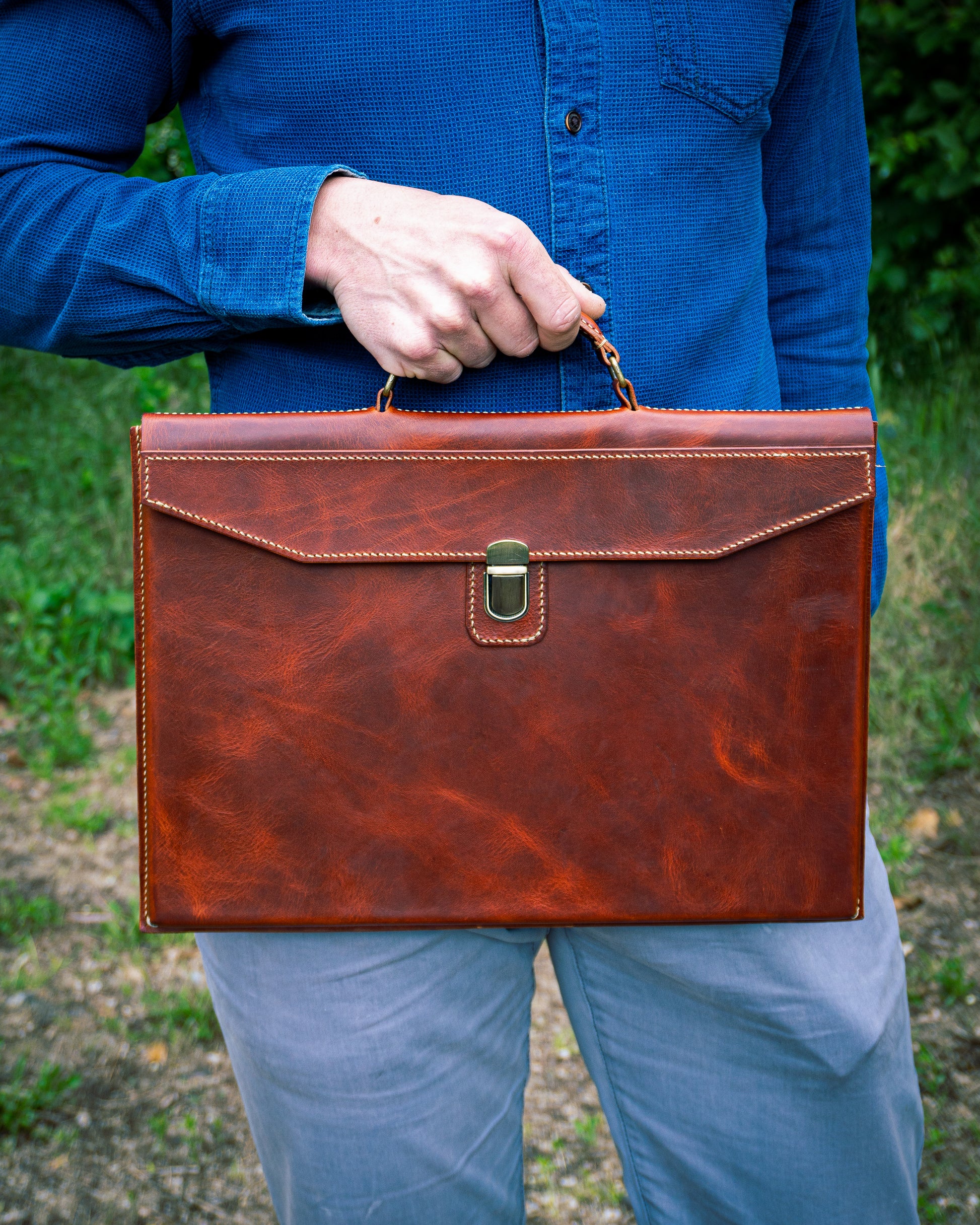 Slim Laptop Briefcase Pattern