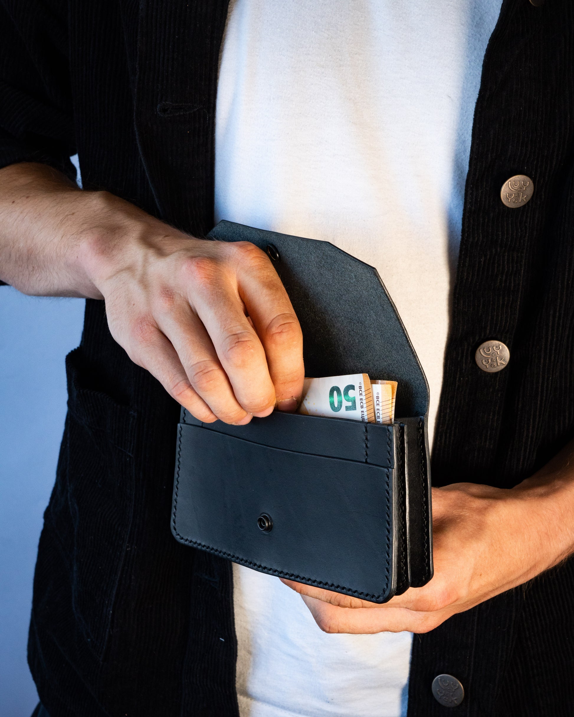 Leather Accordion Wallet Pattern