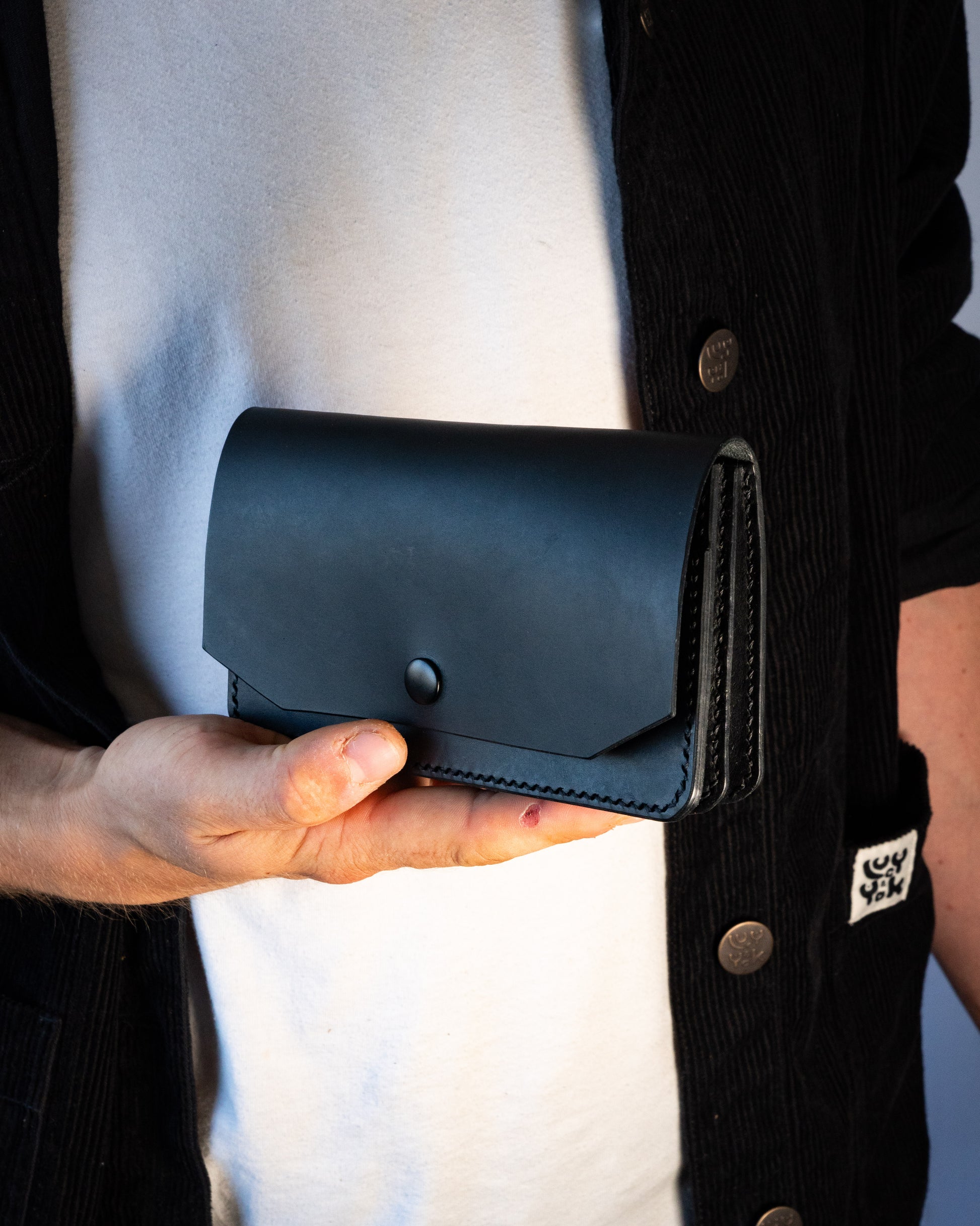 Leather Accordion Wallet Pattern