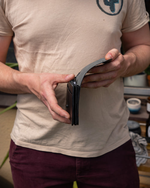 Akkordeon Geldbeutel