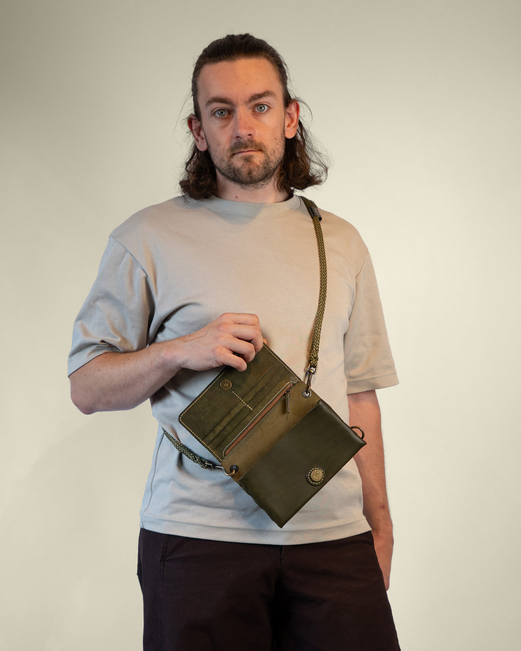 Crossbody Geldbeutel – Salvia