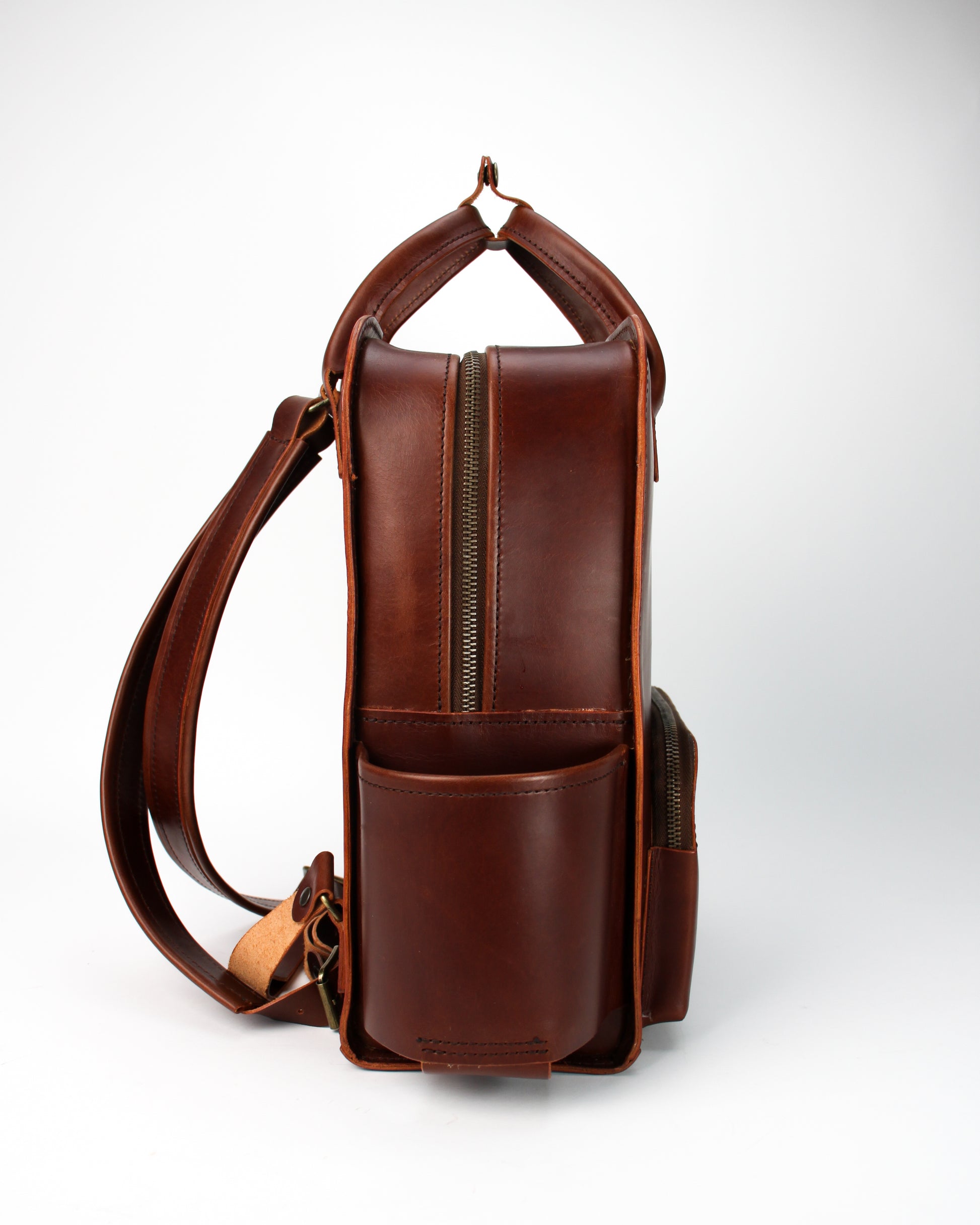 Leather Square Backpack Pattern