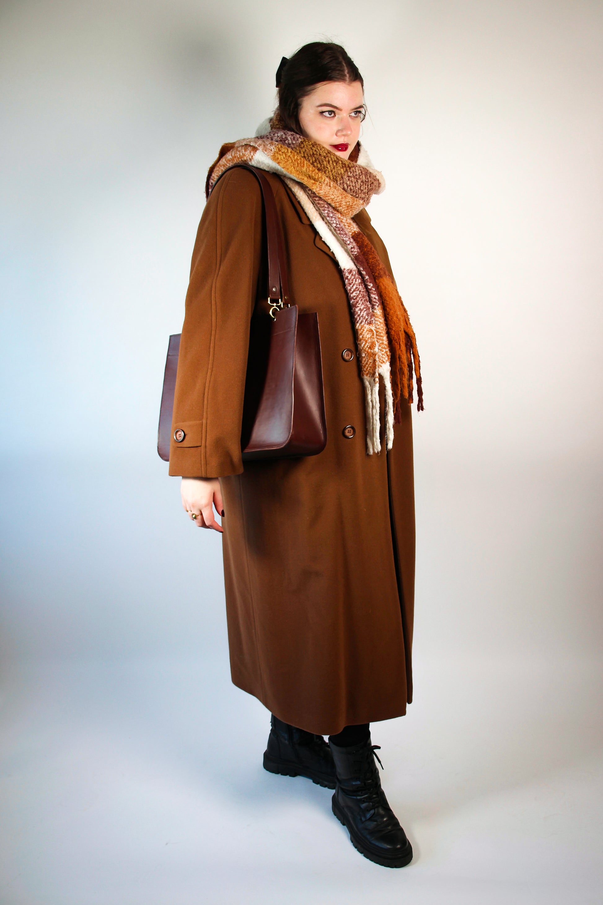 Spacious Leather Tote Bag