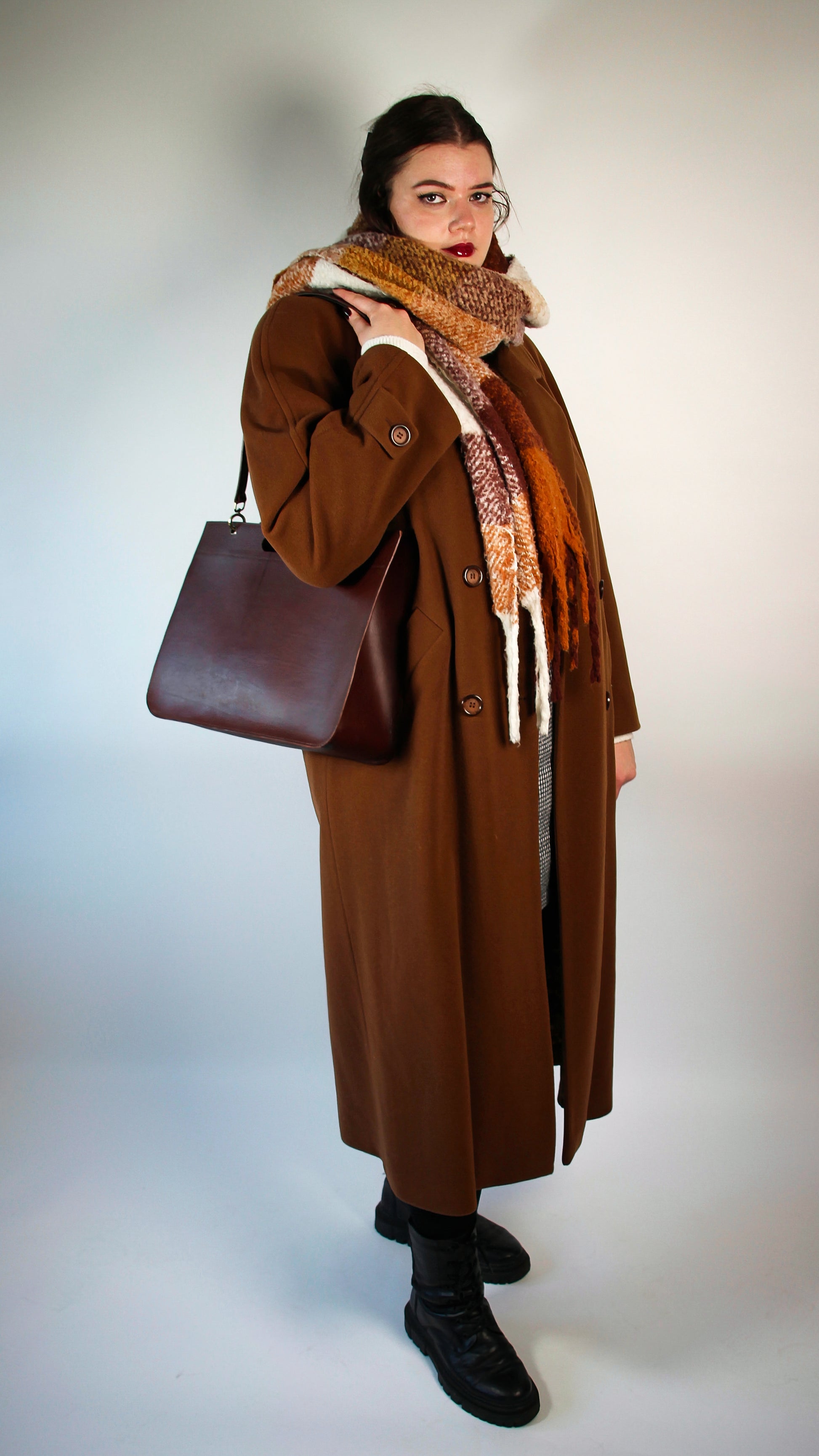 Spacious Leather Tote Bag
