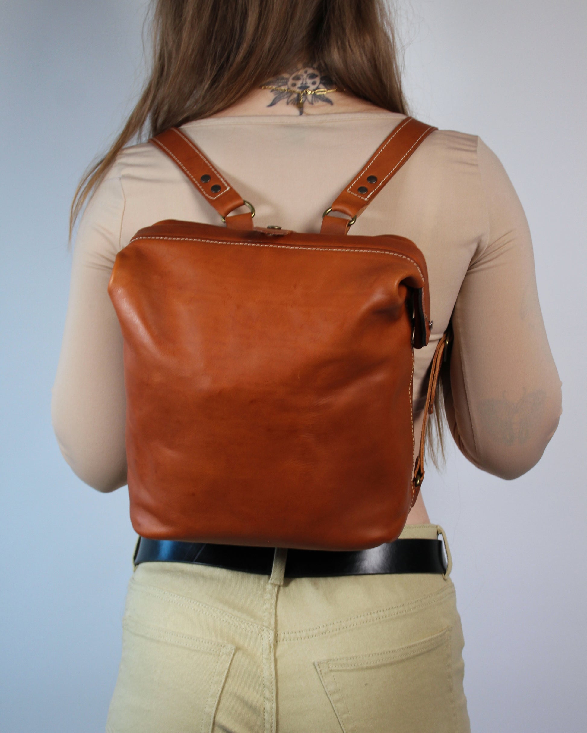 Leather Doctor Backpack Pattern
