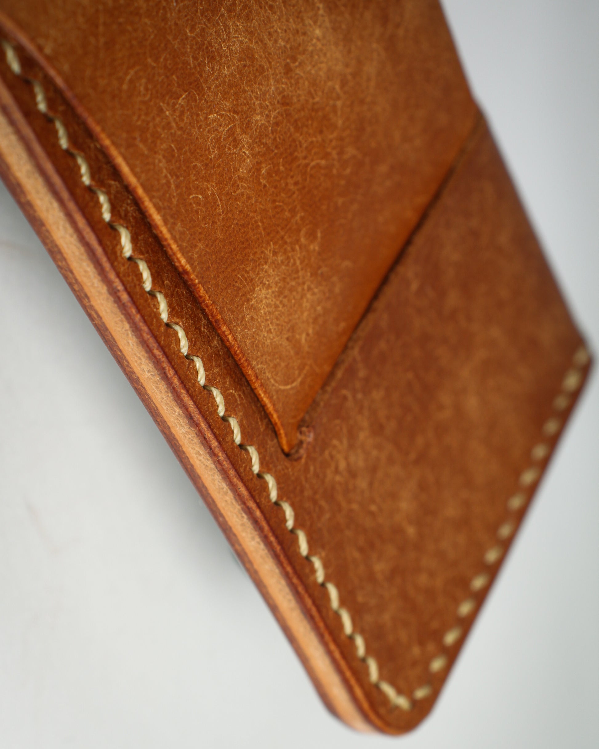 Compact Leather Card Wallet & Cash Holder - Minimalist Card Holder, Gift Idea, Multiple Colors and Personalization Available