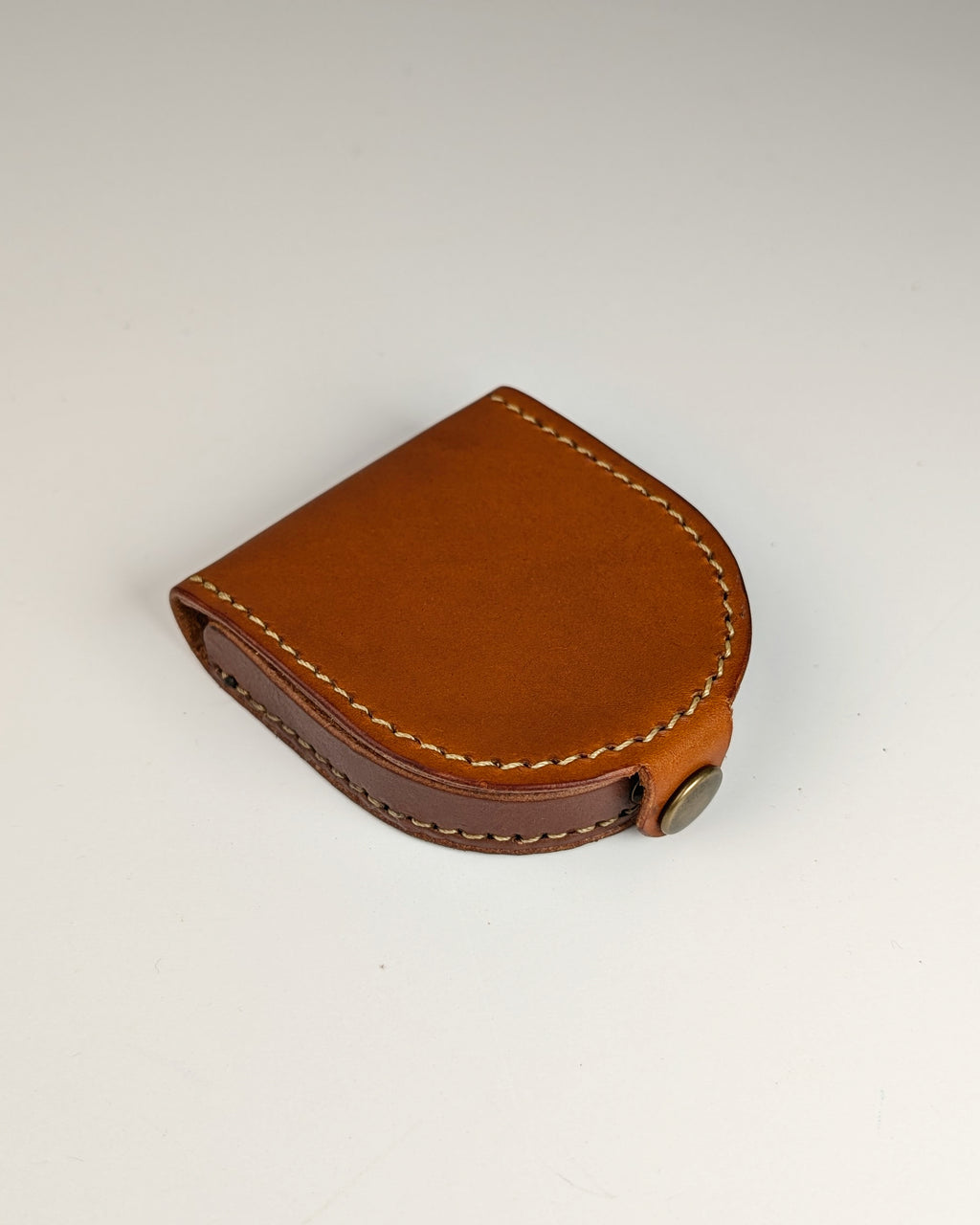 Leather Coin Wallet Horseshoe Pocket Coin Purse
