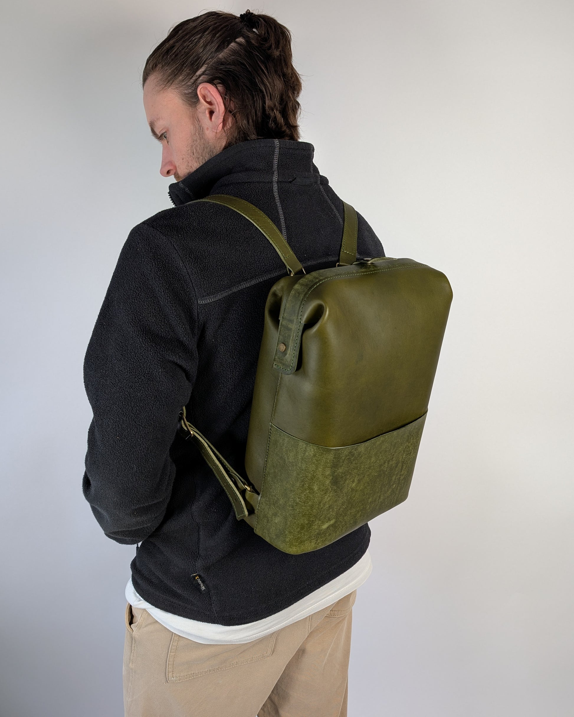 Leather Backpack "Doctor Duffel"
