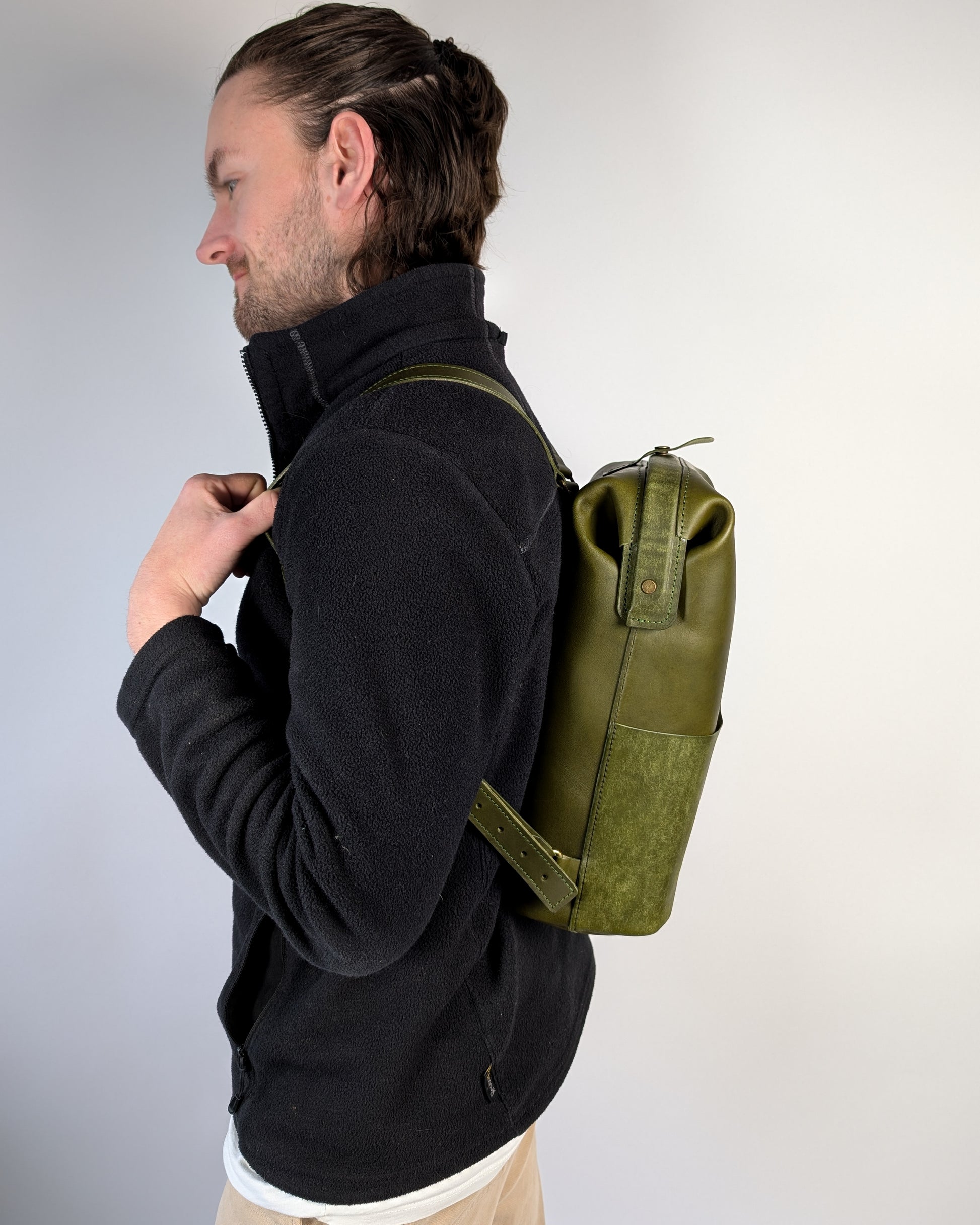 Leather Backpack "Doctor Duffel"