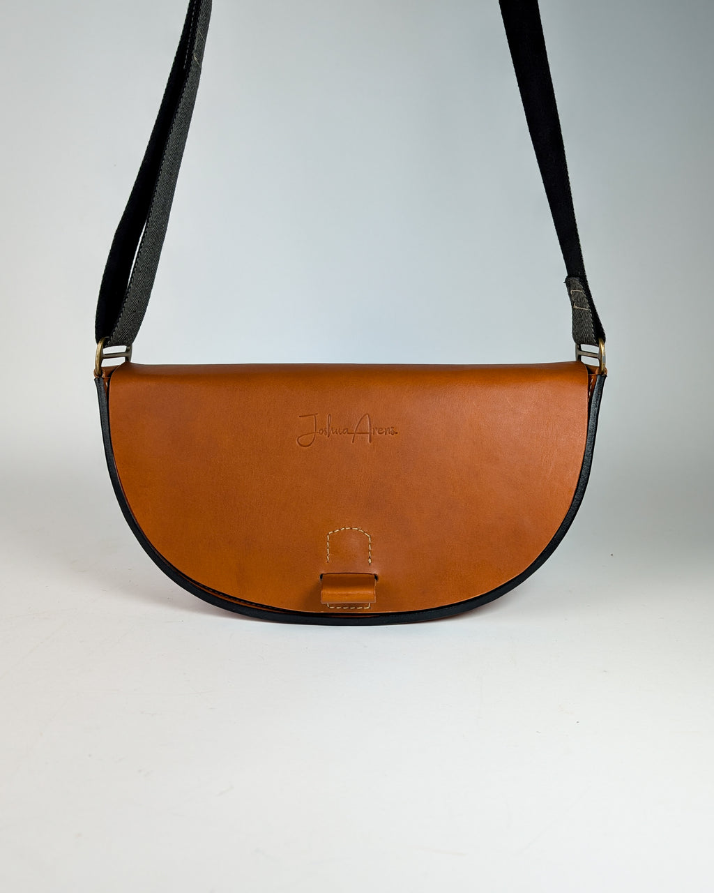 Half-Round Leather Sling Bag Pattern