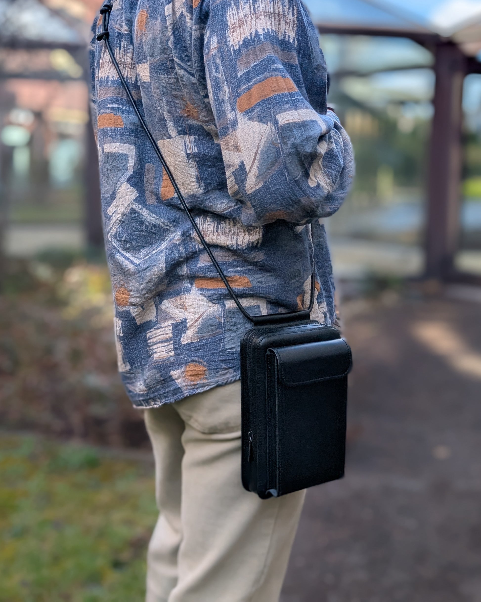Leather Crossbody and Leg Bag Pattern