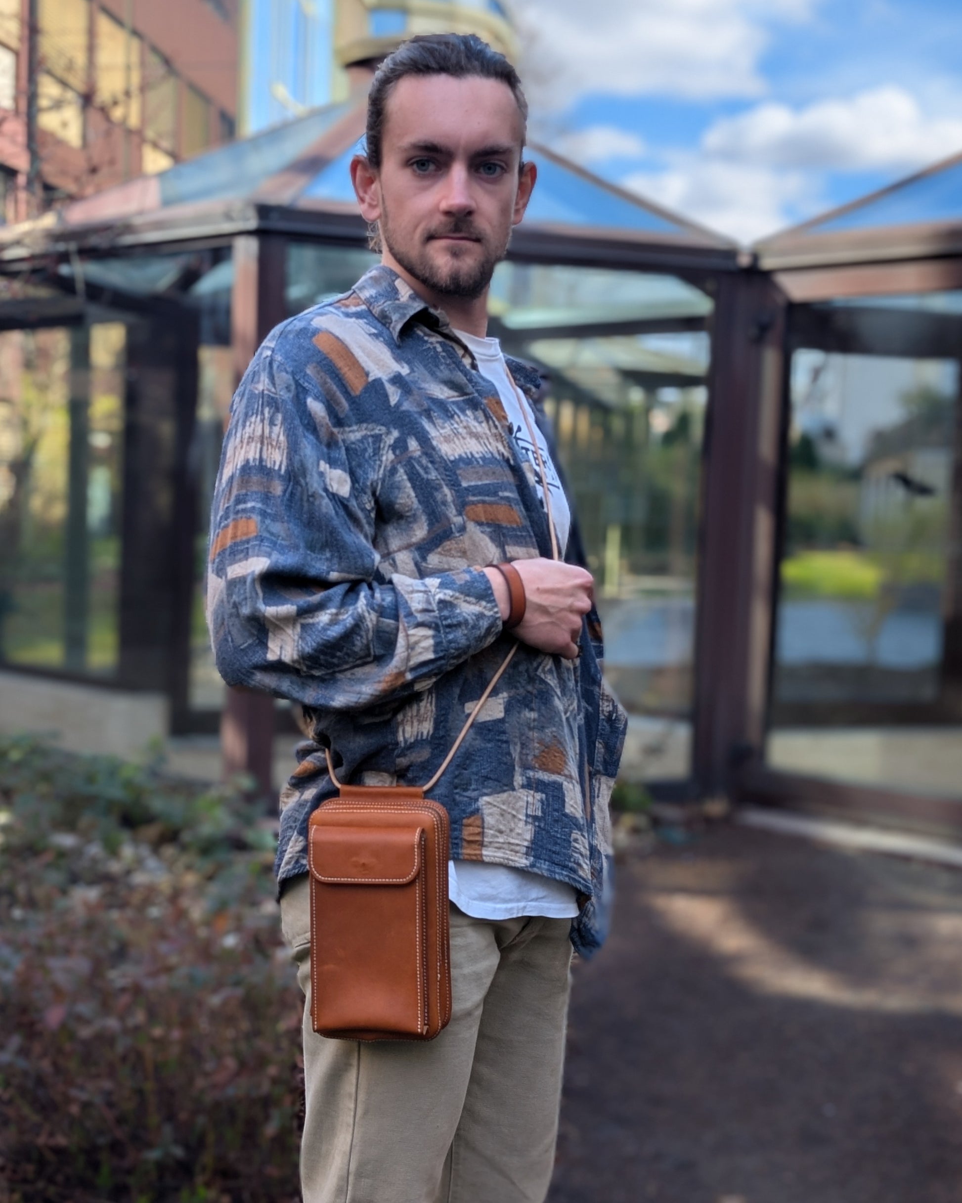 Leather Crossbody and Leg Bag Pattern
