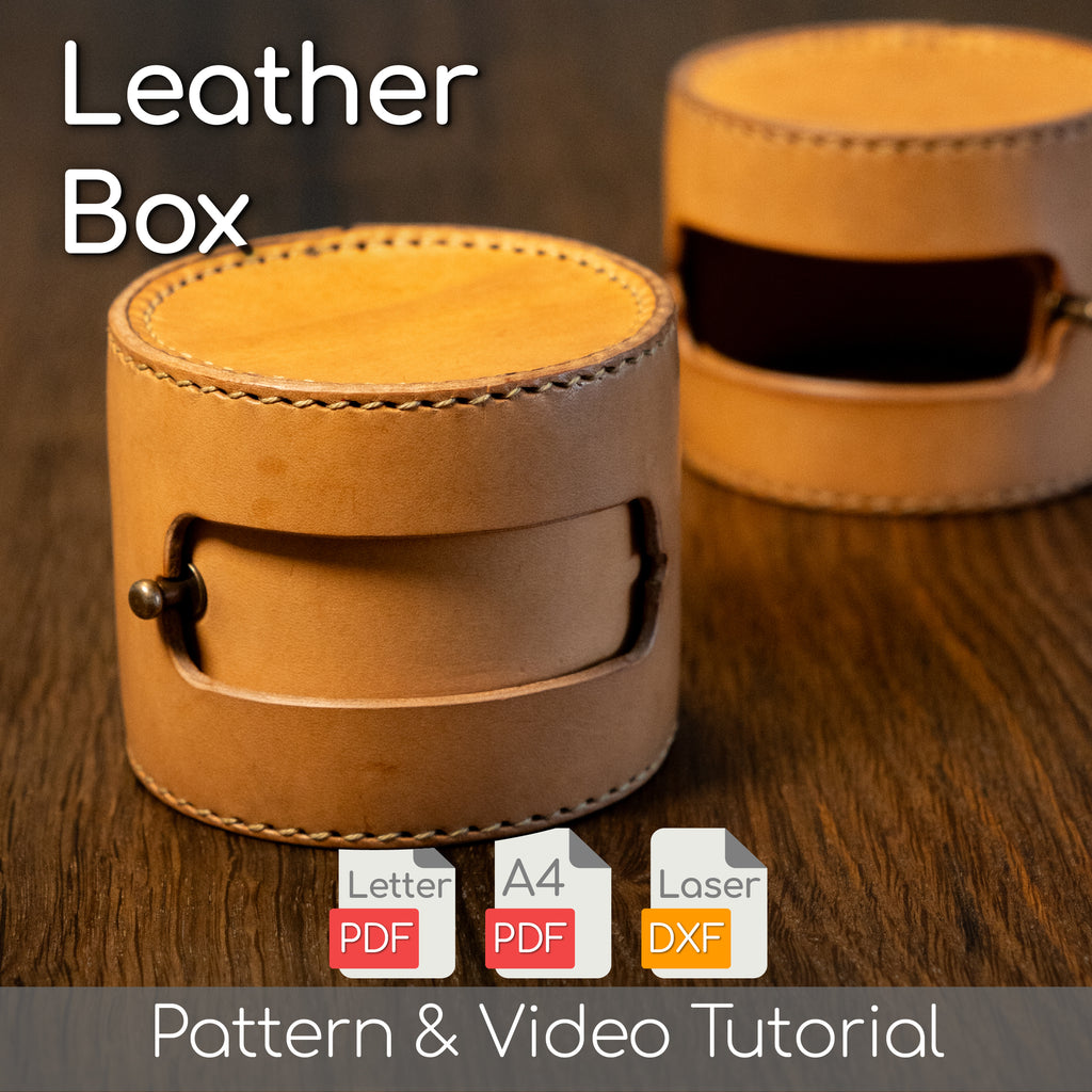 Leather Storage Pouch Pattern