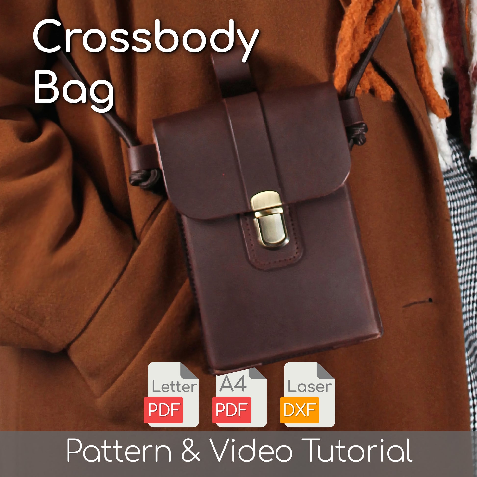 Compact Crossbody Bag Pattern