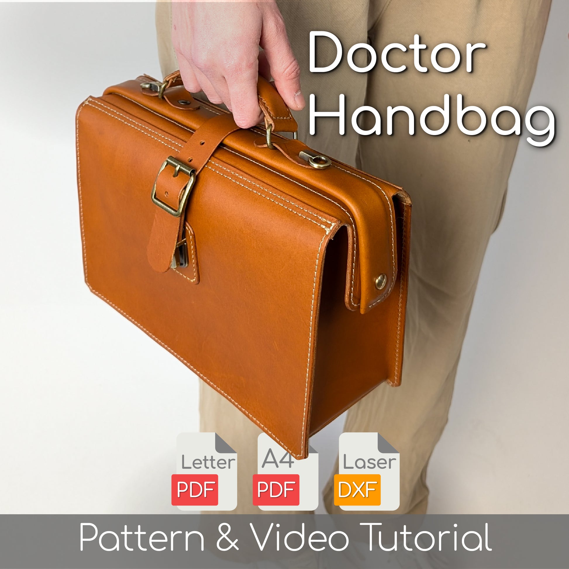 Doctor Style Crossbody Bag Pattern